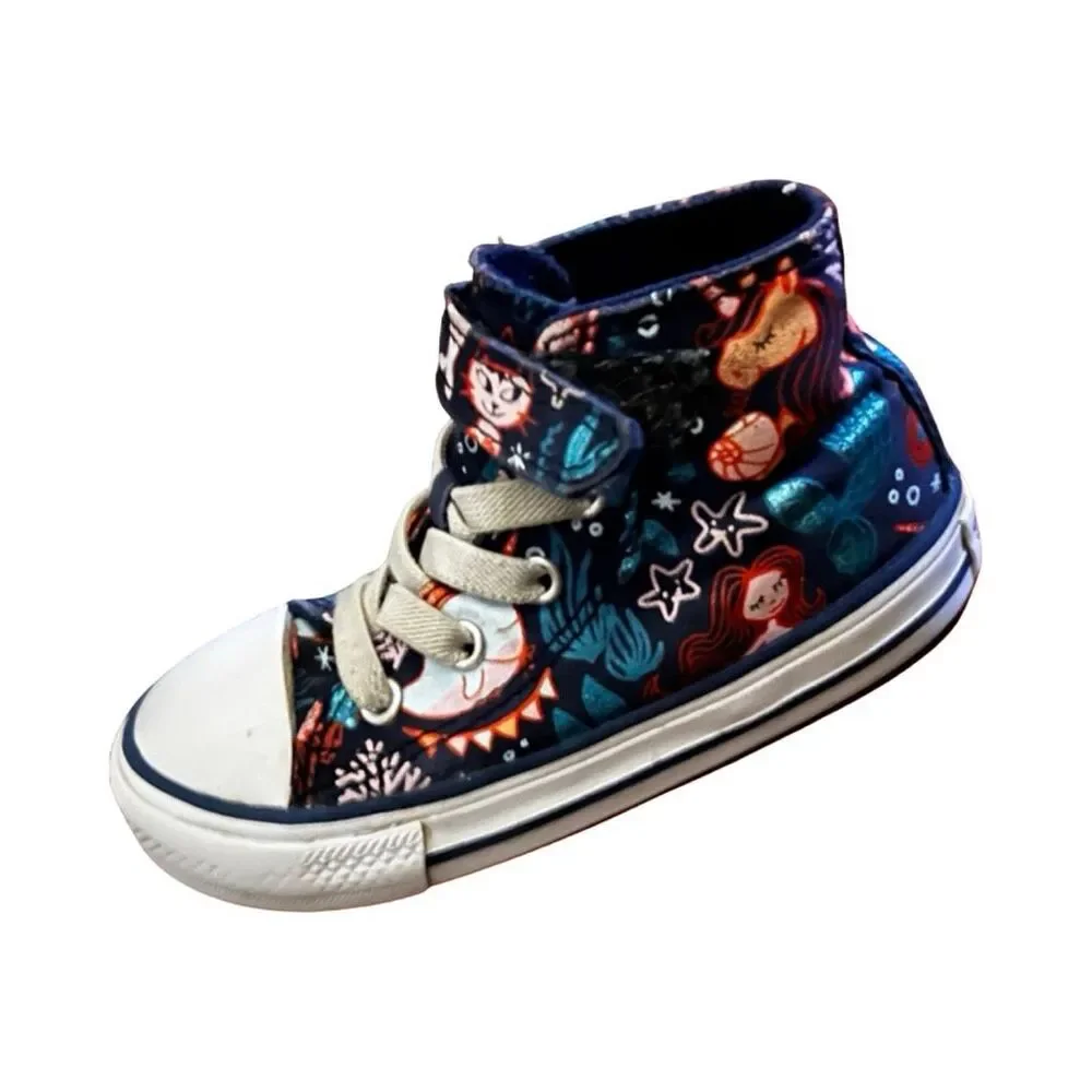 Converse Chuck Taylor All Star Underwater Party Toddler Size 7